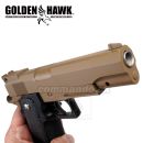 Airsoft Pistol Golden Hawk GE3002 HiCapa Metal Pistol Spring 6mm