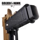 Airsoft Pistol Golden Hawk GE3002 HiCapa Metal Pistol Spring 6mm