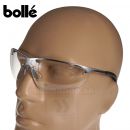 Bolle Safety SILIUM+ strieborné ochranné okuliare číre SILPSI