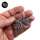 Kľúčenka KeyRing Stainless Steel Nite Ize® S-Biner®