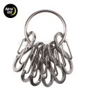 Kľúčenka KeyRing Stainless Steel Nite Ize® S-Biner®