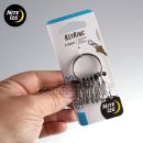 Kľúčenka KeyRing Stainless Steel Nite Ize® S-Biner®