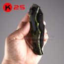 K25 bojový zatvárací nôž Karambit 18098 Titanium Coated