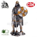 Viking cínový bojovník 11cm cínová soška 708-8810