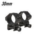 Obrázok 1. Optics  Ø30mm Montážne krúžky 21/22mm Low Mount Rings