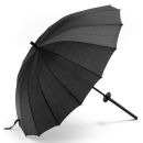 Obrázok 5. Dáždnik SAMURAI kvalitný čierny Samurai Umbrella