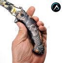 Bojový zatvárací nôž SKULL Karambit 18419