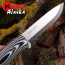 ALASKA Bushcraft K25 nôž Adventure Fixed Knife 32621