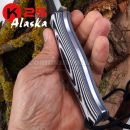 ALASKA Bushcraft K25 nôž Adventure Fixed Knife 32621