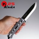 ALASKA Bushcraft K25 nôž Adventure Fixed Knife 32621