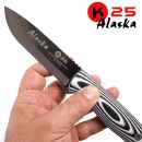 ALASKA Bushcraft K25 nôž Adventure Fixed Knife 32621