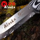 ALASKA Bushcraft K25 nôž Adventure Fixed Knife 32621