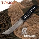 Damaškový nôž TOKISU 62 Layers 32623 Hattori CNC Damascus