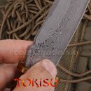 Damaškový nôž TOKISU 67 Layers 32624 Saigo CNC Damascus