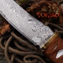 Damaškový nôž TOKISU 67 Layers 32624 Saigo CNC Damascus