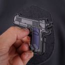 Gun Patch 3D nášivka PVC 08232 modrá