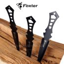 FOXTER 3Black vrhacie nôže 19cm vrhačka s puzdrom