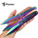 FOXTER 3Rainbow vrhacie nôže 23cm vrhačka s puzdrom