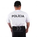 Polícia Tričko biele s potlačou Basic 129