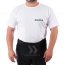 Polícia Tričko biele s potlačou Basic 129
