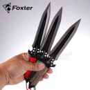 FOXTER NinjaGO 3 vrhacie nôže 25cm s puzdrom