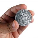 Templárska minca TEMPLAR Old Silver suvenír 16189