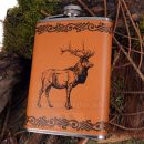 Likérka ploskačka Jeleň 9oz 0,27L. Litra Hip Flask