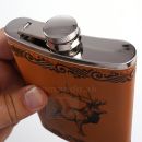 Likérka ploskačka Jeleň 9oz 0,27L. Litra Hip Flask