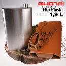 Likérka fľaša Jeleň Deer 1,9 Litra Hip Flask Guotai