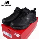 New Balance obuv čierne kožené MX624AB5 Wide Fit Shoes