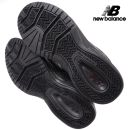 New Balance obuv čierne kožené MX624AB5 Wide Fit Shoes