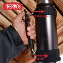 Termoska 1,2L na nápoje THERMOS s držadlom čierna 180010