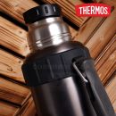 Termoska 1,2L na nápoje THERMOS s držadlom čierna 180010