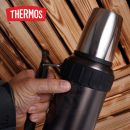 Termoska 1,2L na nápoje THERMOS s držadlom čierna 180010