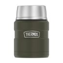 Termoska na jedlo 470ml  THERMOS šálka + lyžica vojenská zelená 173029