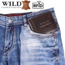 Peňaženka kožená WILD Things Only 5501 RFiD dark brown