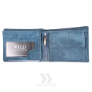 Peňaženka kožená WILD Things Only 5501 RFiD blue