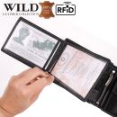 Peňaženka kožená WILD Things Only 5501 RFiD black