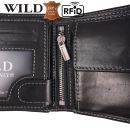 Peňaženka kožená WILD Things Only 5501 RFiD black