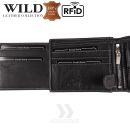 Peňaženka kožená WILD Things Only 5501 RFiD black