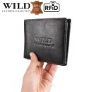 Peňaženka kožená WILD Things Only 5501 RFiD black