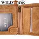 Peňaženka kožená WILD Things Only 5502 RFiD natural