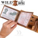 Peňaženka kožená WILD Things Only 5503 RFiD natural