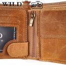 Peňaženka kožená WILD Things Only 5503 RFiD natural