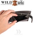 Peňaženka kožená WILD Things Only 5503 RFiD grey