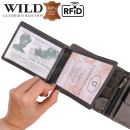 Peňaženka kožená WILD Things Only 5503 RFiD grey