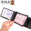 Peňaženka kožená WILD Things Only 5647 black