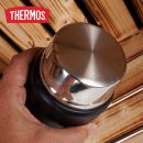 Termoska na jedlo 710ml THERMOS šálka + lyžica čierna 173053