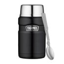 Termoska na jedlo 710ml THERMOS šálka + lyžica čierna 173053