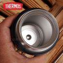 Termoska na jedlo 710ml THERMOS šálka + lyžica čierna 173053